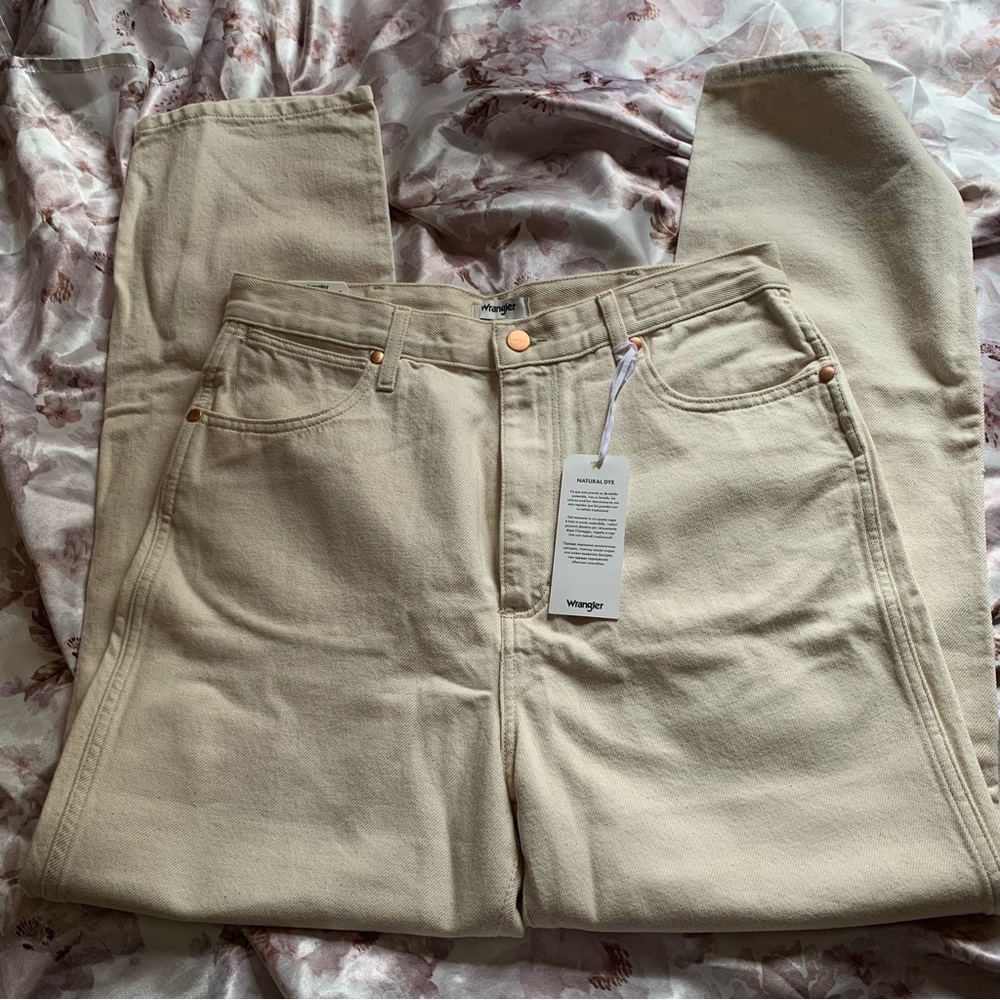 Wrangler Wild West High Rise Straight Jeans